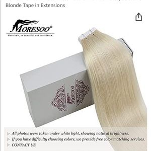 Moresoo tape in hair extensions